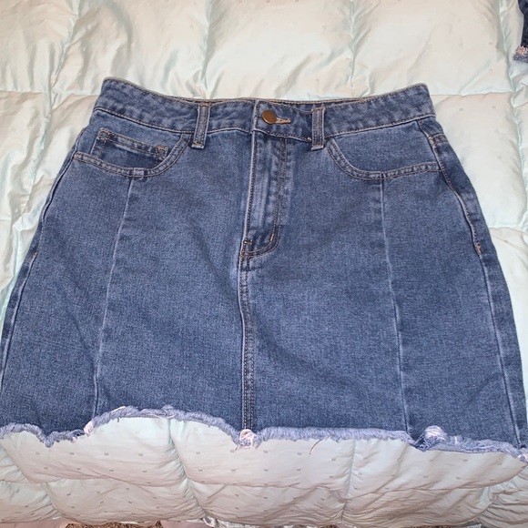 Forever 21 Jean Skirt - Picture 1 of 3